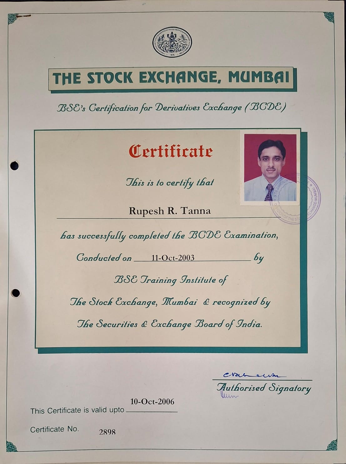 DERIVATIVES BCDE