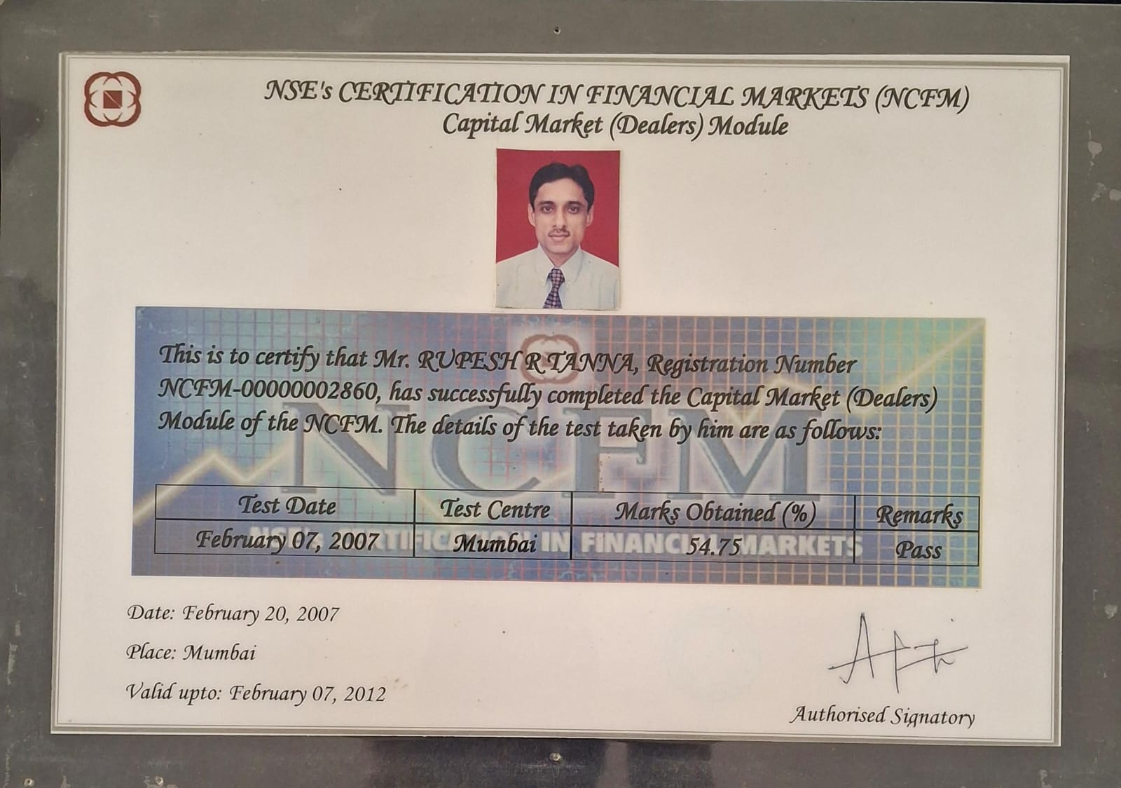 NSE CERTIFIED