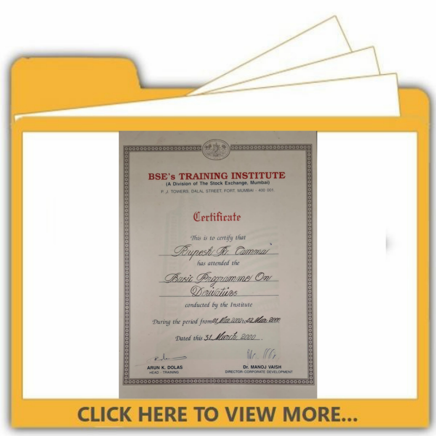 CERTIFICATES